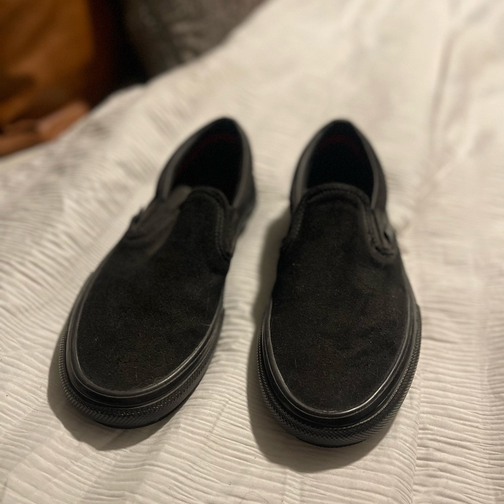 Vans Black pop cushion shoes